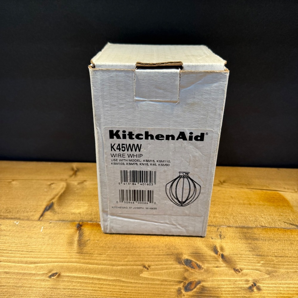 KitchenAid K45WW Wire Whip Attachment Stand Mixer OEM Original Box